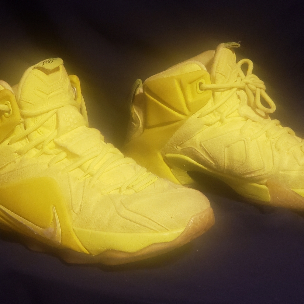 Lebron 12's....Tennis ball edition